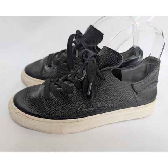 Sam Edelman Womens Sz 7.5 M Poppy Black Fashion Sneakers Shoes - Picture 1 of 6